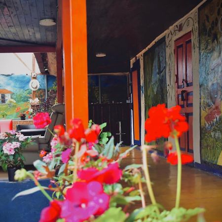 Hostal La Pijarana Salento Buitenkant foto