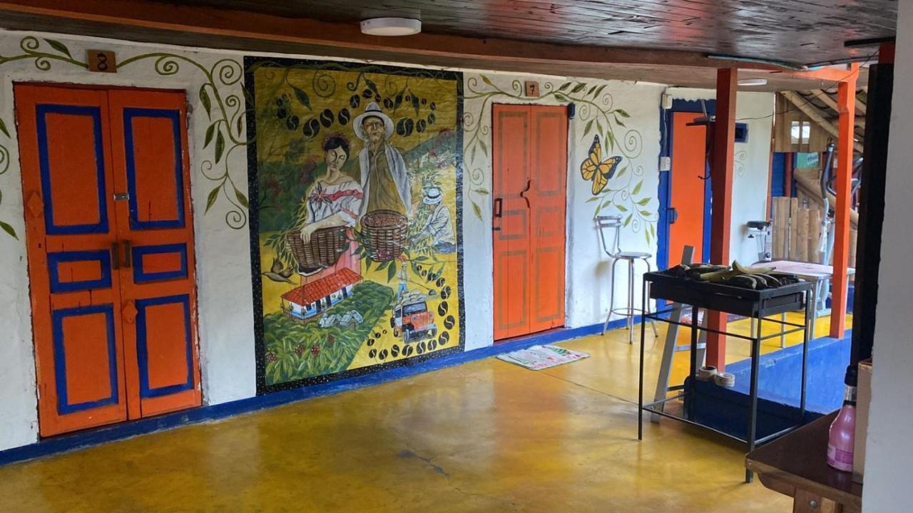 Hostal La Pijarana Salento Buitenkant foto