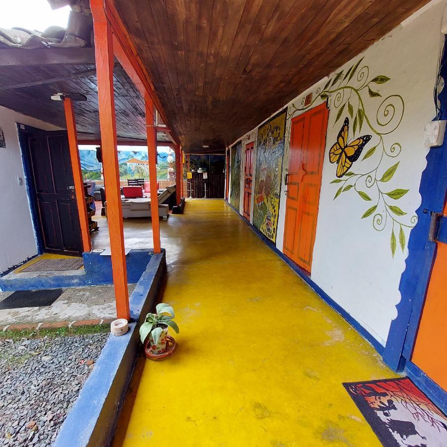 Hostal La Pijarana Salento Buitenkant foto